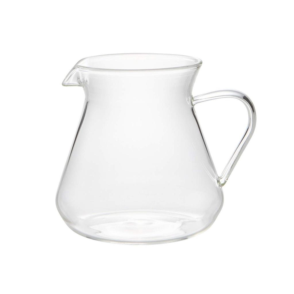 TAMAKI Coffee Server, Caffeca, Diameter 13.5 X Depth 11.5 X Height 11.5cm, 550ml, Microwave and Dishwasher Safe, T-920855