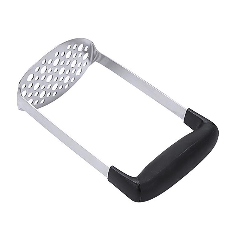 1PC Potato Mud Crusher, Sweet Potato Fruit and Sweet Potato Mud Crusher, Non-slip Handle, Stainless Steel