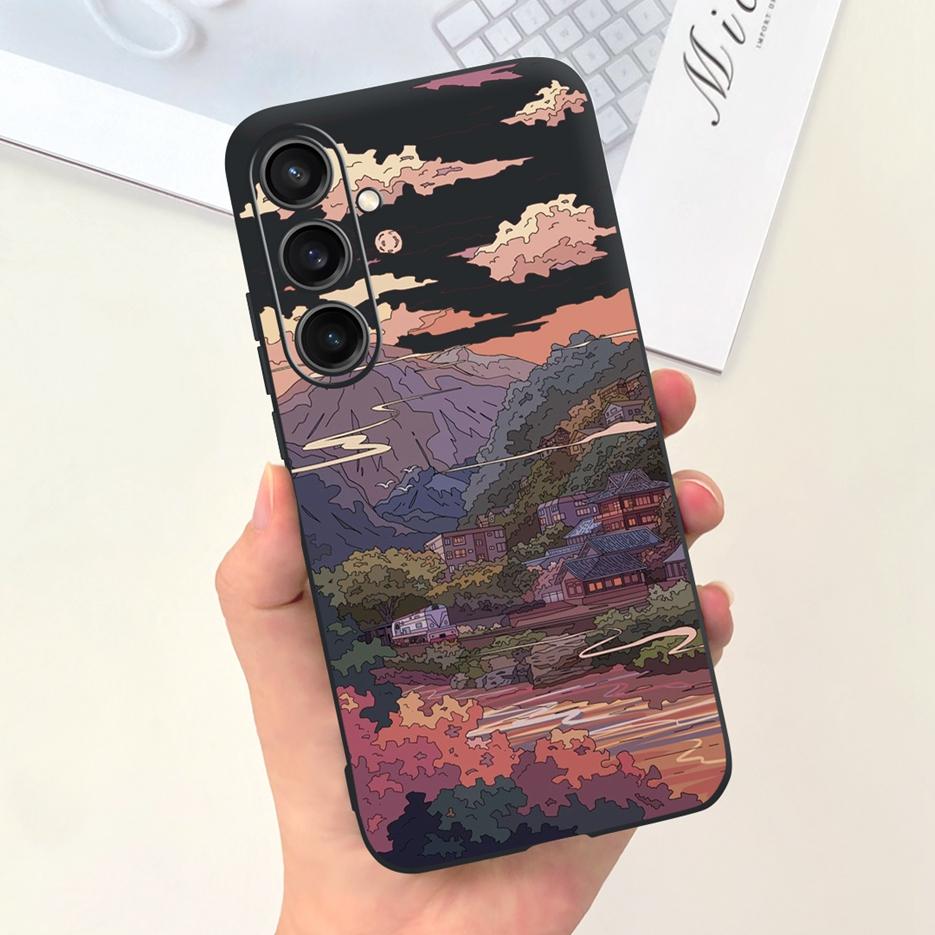 For Samsung Galaxy S24 5G Case S24 Plus New Fashion Cartoon Cover Soft Silicone Phone Case For Samsung S24 Ultra S 24 S24+ Shell