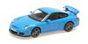 Minichamps 400068025 Porsche 911 GT3 Blue Sports Car 2009 Scale Model Car 1/43