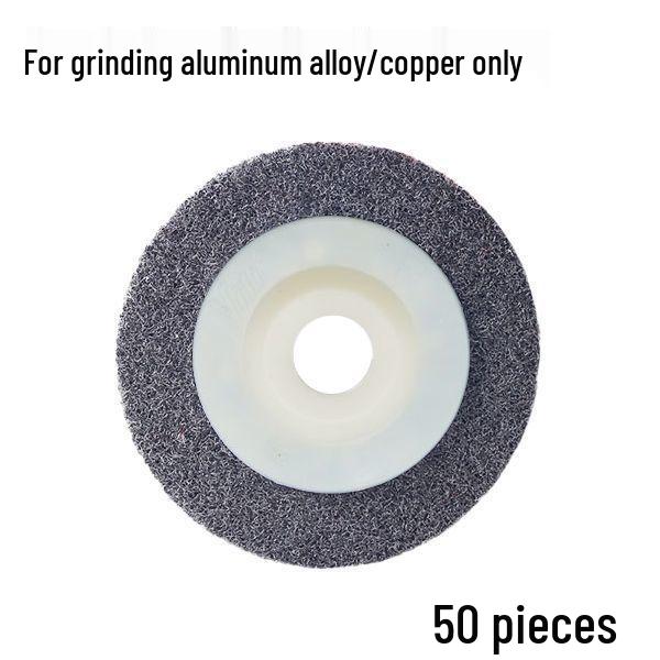 50 Nylon Polishing Fiber Discs for Angle Grinders - Metal & Stainless Steel