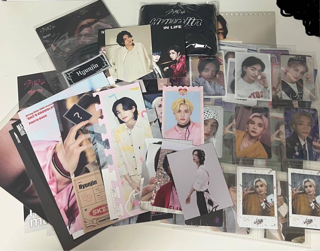 

[USED] Hyunjin trading card goods bulk sale