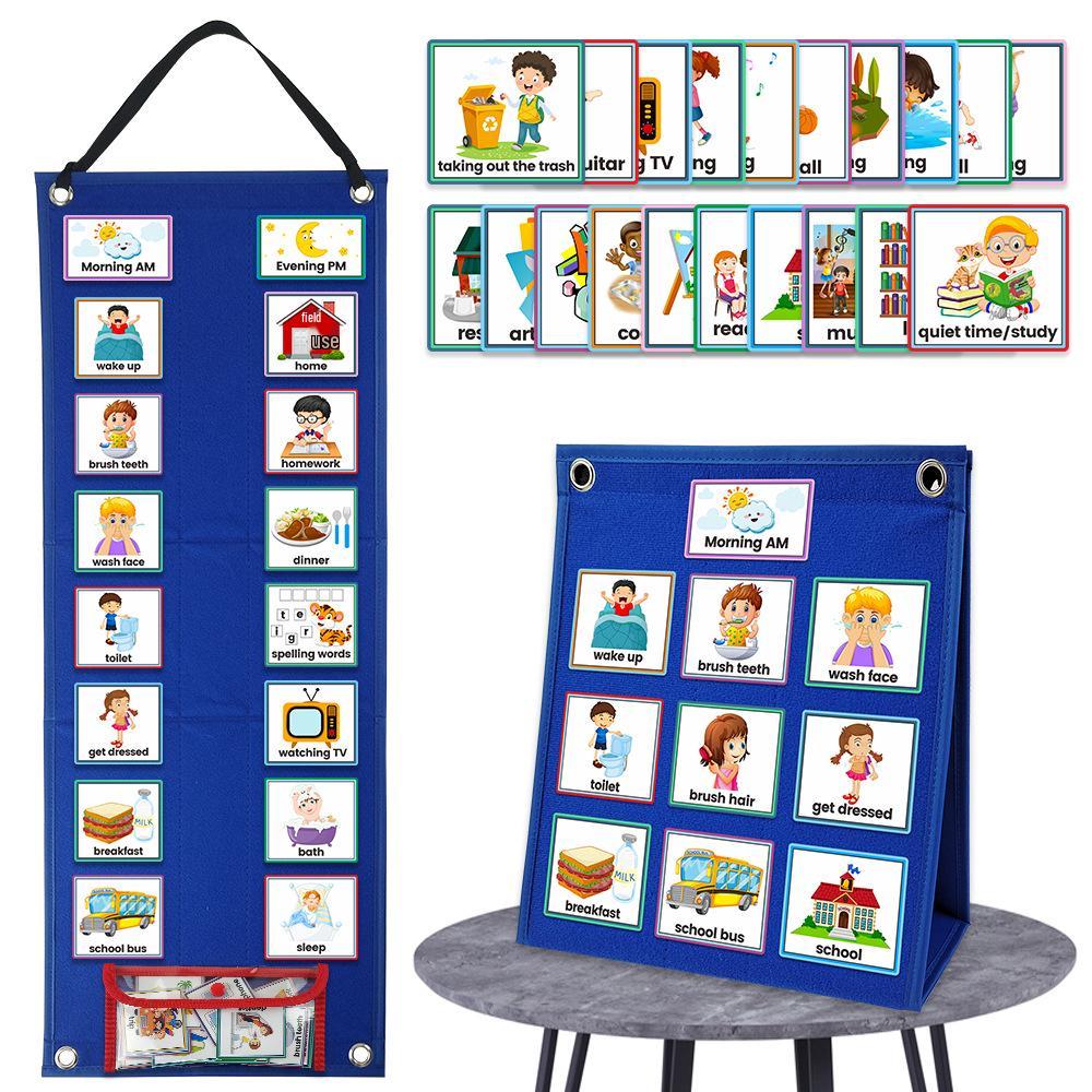 Visueller Tagesplan für Kinder