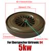2x Moteur de Ventilateur de Chauffage à Air Diesel pour Voiture 2KW 5KW Roue à Ailettes Pour Eberspacher Airtronic D2 D4 D4S Pour Webasto Air Top 2000ST