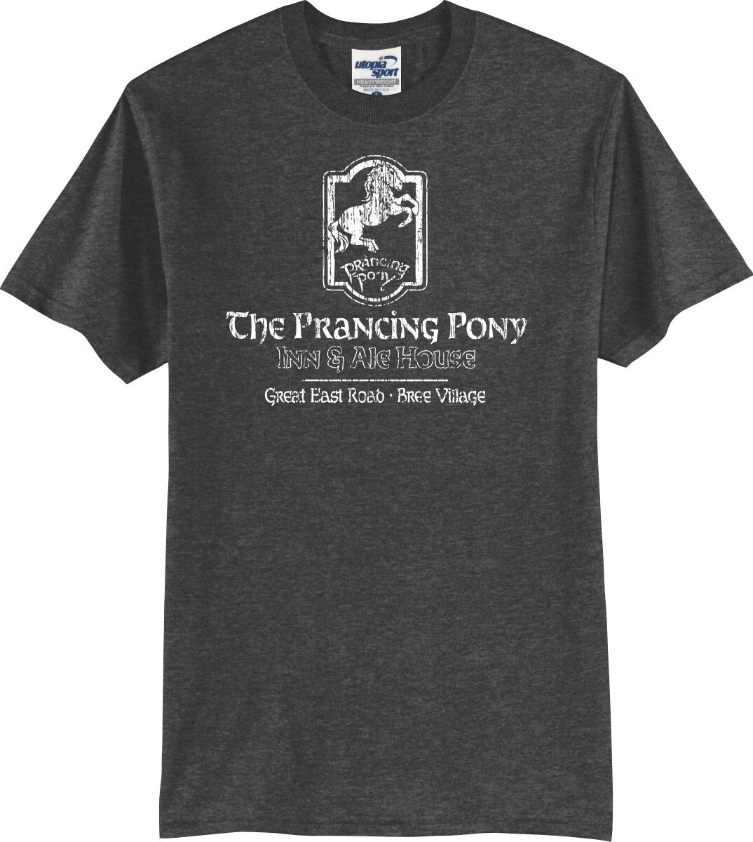 The Prancing Pony Inn & Ale House Great East Road Bree Village T shirt (S-5X) XL