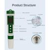 10 in 1 pH Meter Water Tester High Precision Test TDS/PH/EC/H2/ORP/Fertility/Salinity/S.G/Resistivity/Temperature For Aquarium