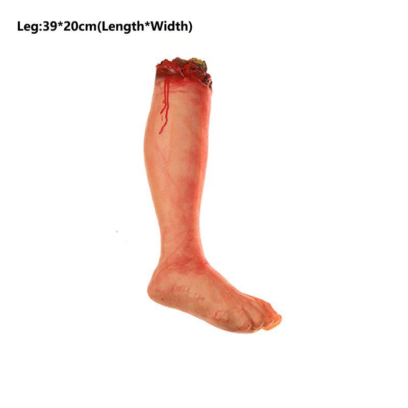 Fake Halloween Body Parts Decoration Scary Prop Realistic Severed Arm Hand Party