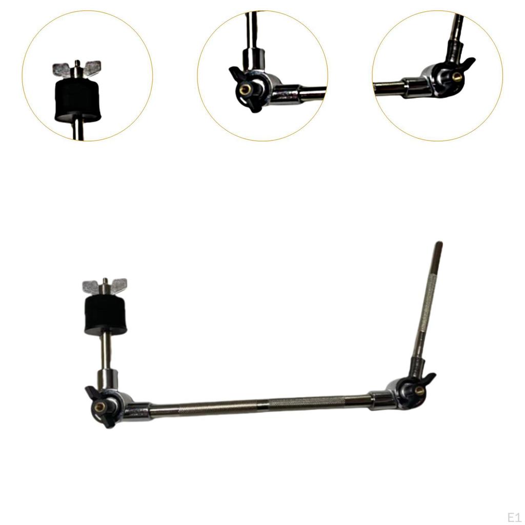 Adjustable Cowbell Holder Drum Set Clamp, Extension Clamp for Parts