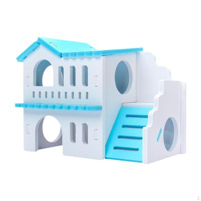 Domček pre škrečka s cvičebnými prvkami a hniezdnym priestorom pre myš, trpasličie gerbilky