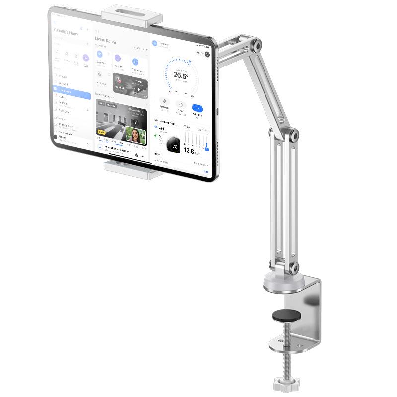 Universeller Faltbarer Aluminiumlegierung Desktop- & Nachttisch-Telefon-/Tablet-Ständer für Live-Streaming