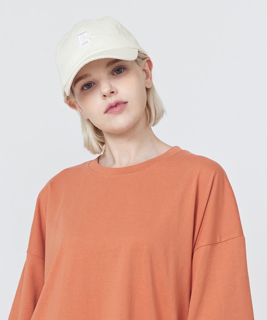 CARGOBROS FOR WOMAN Signature Logo Ball Cap (Ivory)