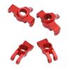 Front Steering Block Rear Hub Carrier Upgrade Parts for Hyper Go 114 14209 14210 Aluminum Alloy