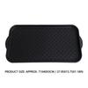 Boot Tray for Entryway Indoor Outdoor PP Shoe Mat Water Proof Shoes Tray Multi Purpose Anti Slip Black