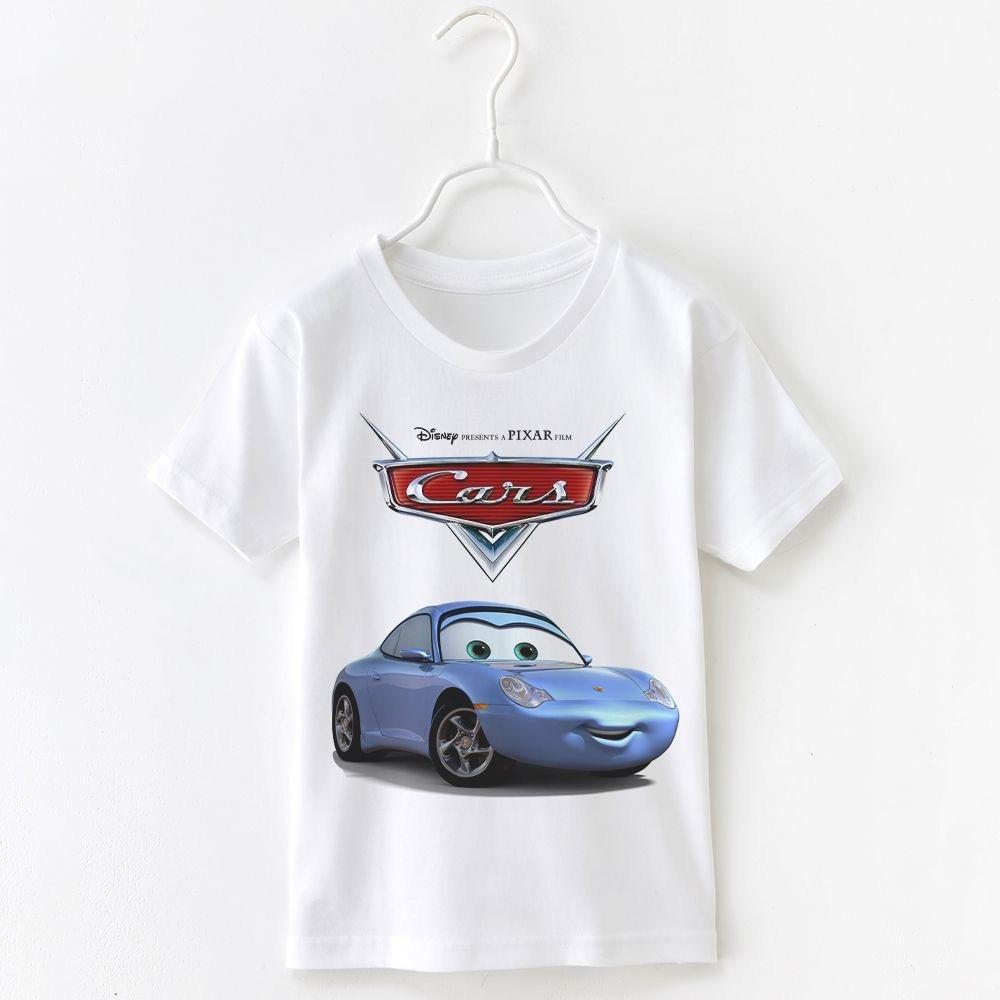 Graphic T-Shirt Lightning McQueen Cars 95 Hip Hop Vintage T-Shirt Harajuku Streetwear Cotton Summer Top T-Shirt Men Women Tee