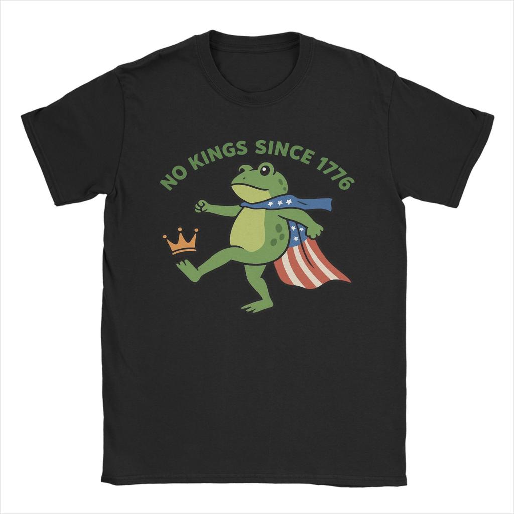 Portland Frog Protest Resist Frog T Shirts Men's Pure Cotton Vintage T-Shirt Crewneck Tees Short Sleeve Clothing 4XL 5XL 6XL