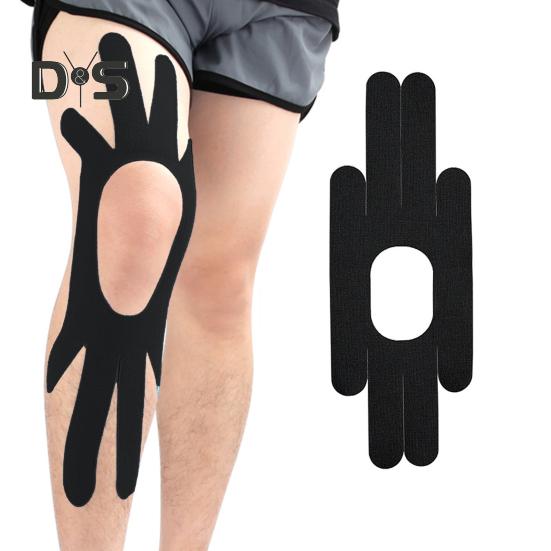 Kinesiologie-Tape für das Knie, vorgeschnittenes Knie-Tape, atmungsaktives selbstklebendes Sport-Tape, elastisches Sport-Tape, Muskelunterstützung zum Laufen, Wandern, Reiten