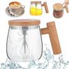 Nordic Electric High Speed Mixing Cup Waterproof Glass Rotating Blender Mug  Travel