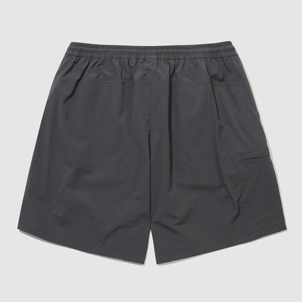 UMBRO Diamond Escape Nylon Spandex 4.5-Length Shorts Charcoal Ur213Chp52 (A Type)