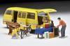 Tomytec DioColle 64 Bil Snap 25a Loppmarknad ABS-harts och PVC-docka och tillbehörsset Skala Pressgjuten Miniatyrbilset 325246 # + 1/64