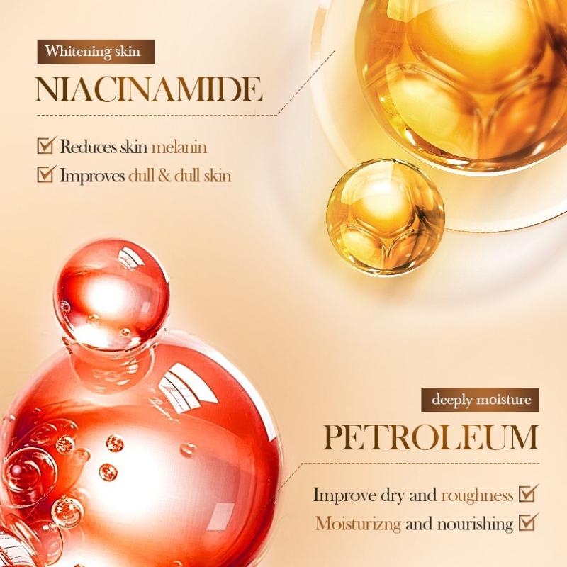 Vitamin C Brightening Body Lotion SADOER Moisturizing Body Lotion