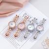 Fashion Ladies Watch Diamond Fritillary Small Bracelet Metal Band Quartz Waterproof Watch