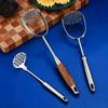 Wooden Handle Stainless Steel Kitchen, Household Mashed Potatoes, Mashed Potatoes, Mashed Potatoes, Pumpkin Squeezer, Kitchen Tool