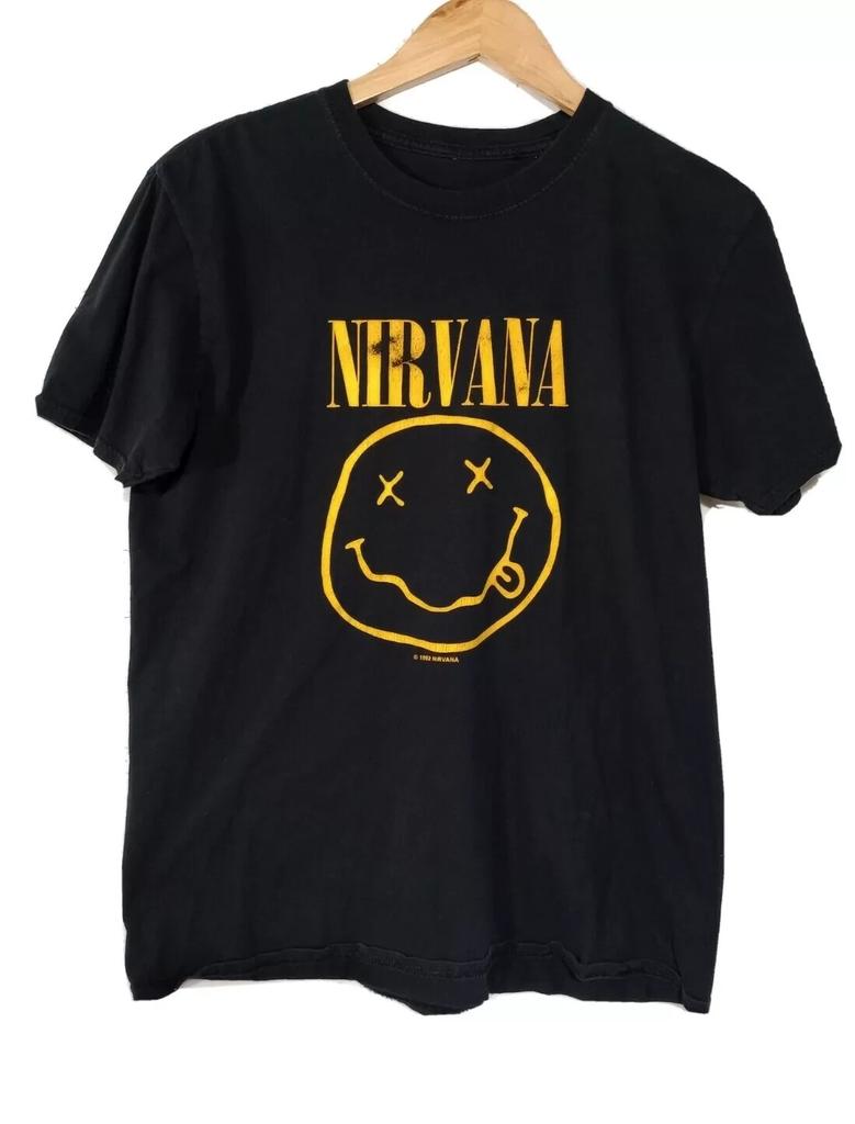 1992 Nirvana Smiley Face T-shirt S5XL