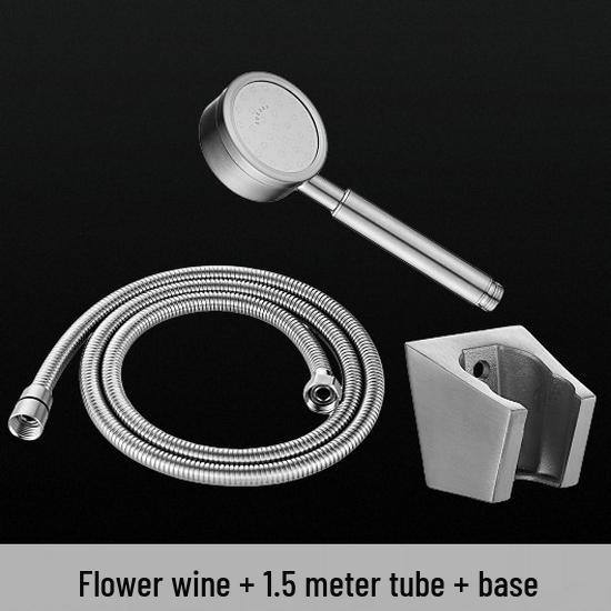 SUS304 Stainless Steel High-Pressure Rainfall Shower Head Set
