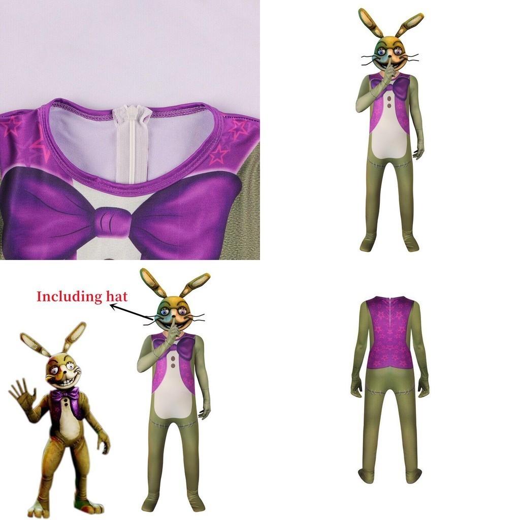 Kids' Five Nights At Freddy's Halloween Role Playing Costume Jumpsuit