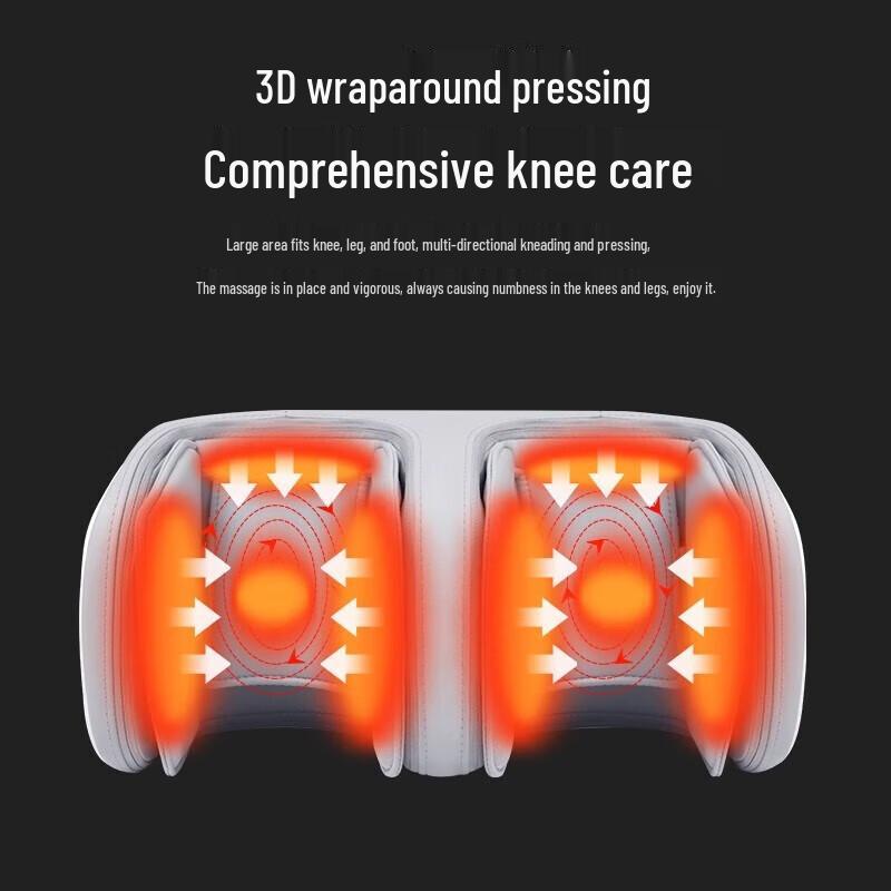 CLORIS K718 Dual Knee Heat & Airbag Massager