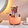 Rotating Plastic Pen Holder & Cosmetic Organizer - Luxurious Desktop & Tabletop Storage Solution