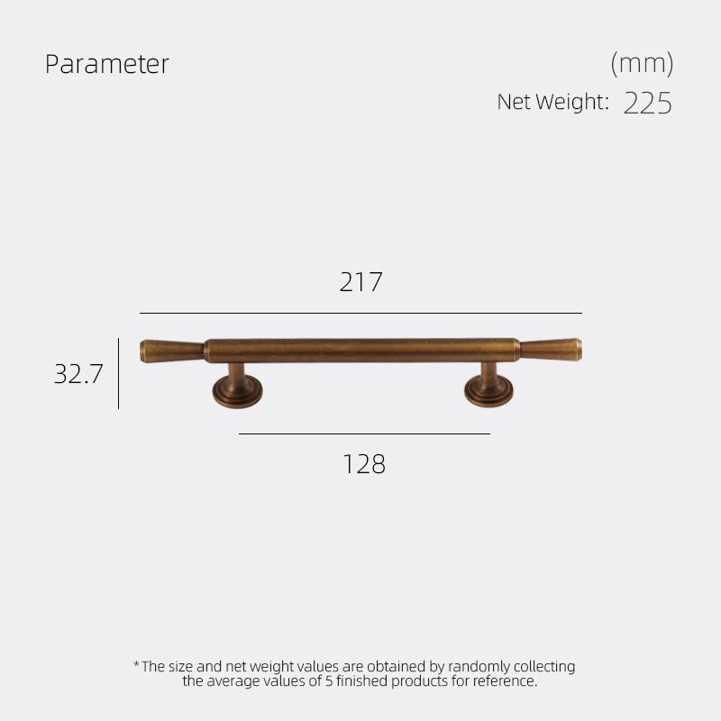 DOOROOM Mässing Möbelhandtag Hem Handskakning Byrå Skåp Högkvalitativ Skåpdörrhandtag Inredningshandtag