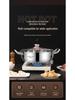 German 316 Stainless Steel Extra Thick Large Capacity Hot Pot & Steamer - Induction & Open Fire Compatible