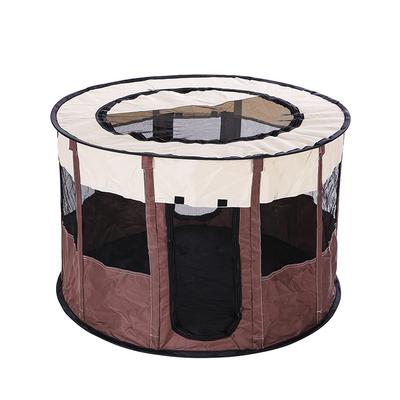 Pet Tent Cat Foldable Pet Delivery Room Enclosed Cat Breeding Tent