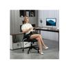 Chaise de bureau - MUVOE - Noir - Accoudoirs - Appui-tête réglable - Pivotante 360°