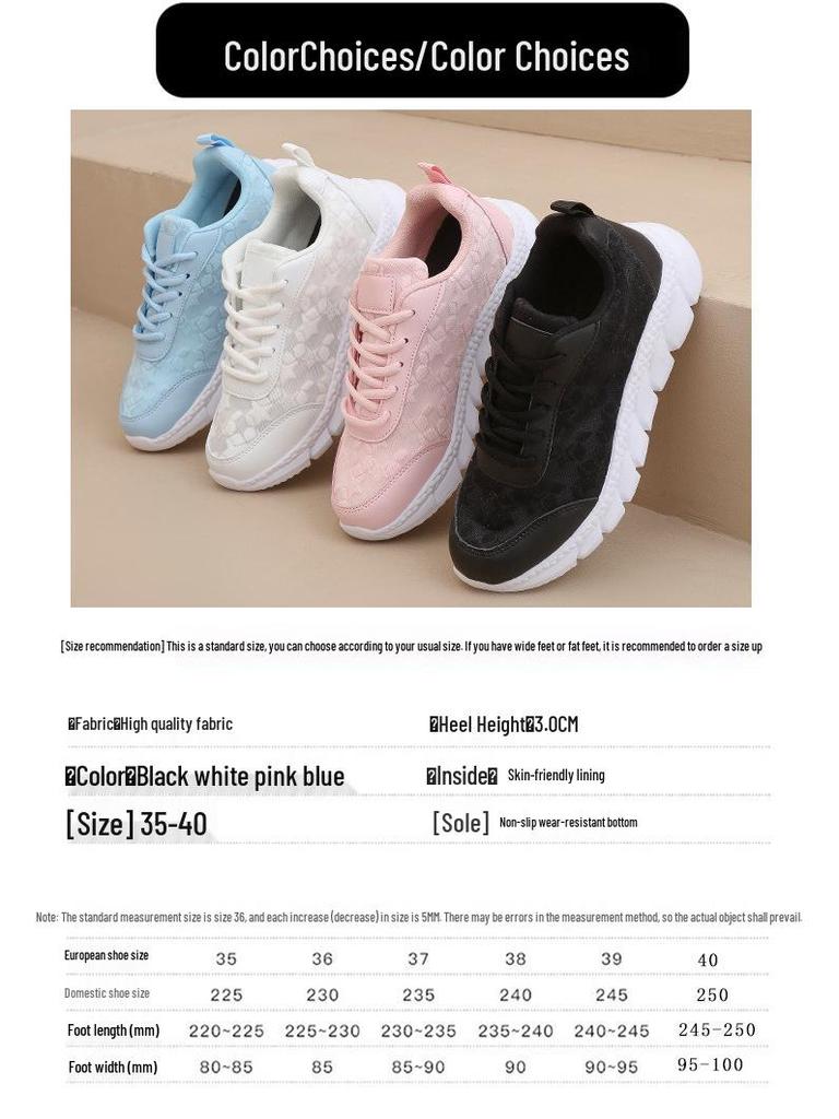 2025 Summer Women's Breathable Soft Sole Casual Running Shoes—Comfortable, Fashionable, and Versatile Little White Sneakers for Outdoor Activities