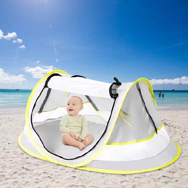 1 Set Medium Size Child Friendly Sunshading Shelter Tent With Reinforced Frame And Travel Design with Bag