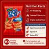 Lotte Squid & Shrimp Flavored Crisp Sticks 75g | Presenting Crispy Texture, Savory Seafood Flavor, Convenient Snack