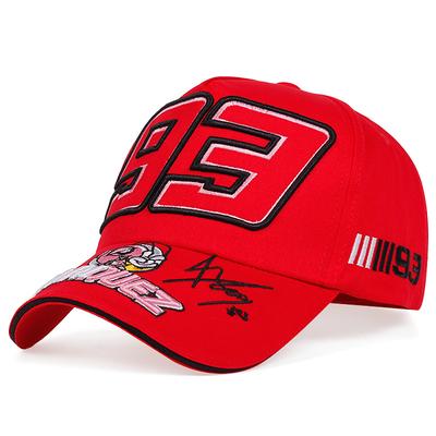 Baumwolle Bestickt Outdoor Motorrad 93 Hut Cross-Country-Rennen Auto Team moto gp Racing Baseballkappe Mann Frau Geschenk Sonnenhut