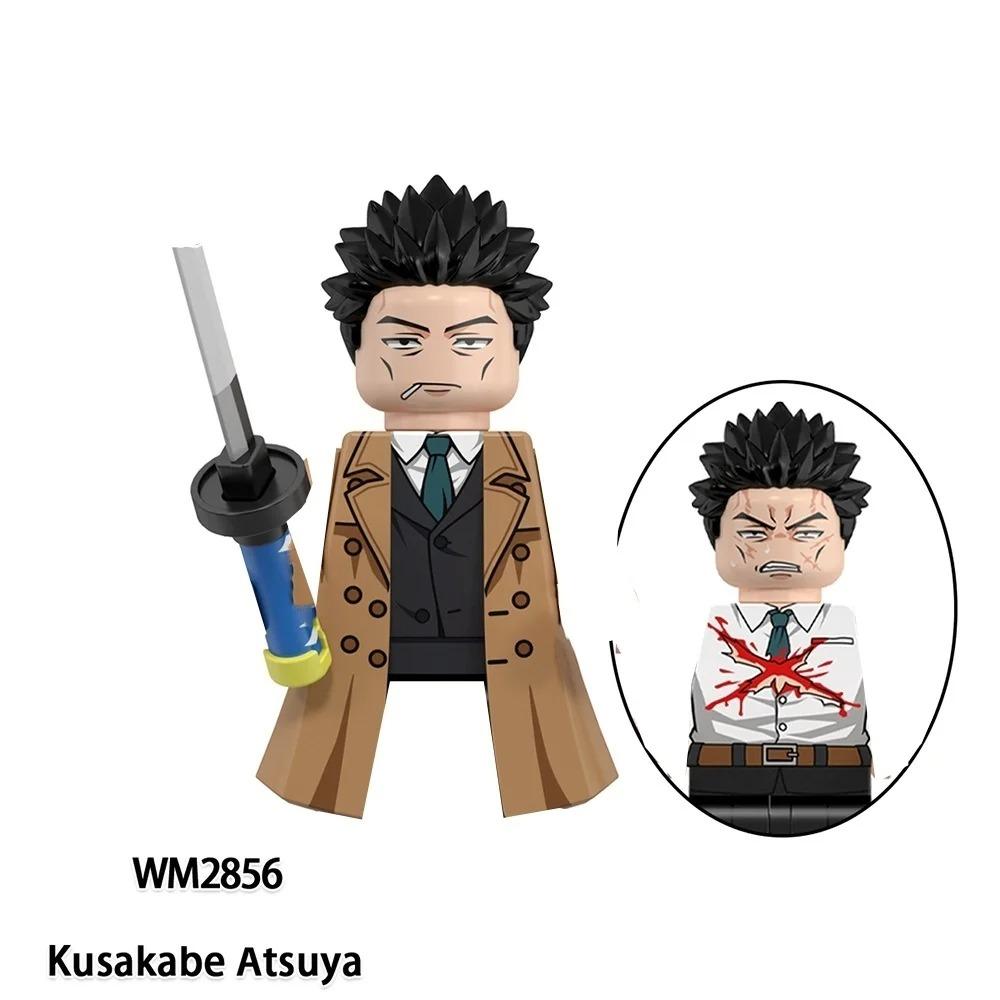 Jujutsu Kaisen Anime Cartoon Gojo Satoru Itadori Yuj Fushiguro Megumi Okkostu Yuta Bausteine Mini-Actionfiguren Kinderspielzeug