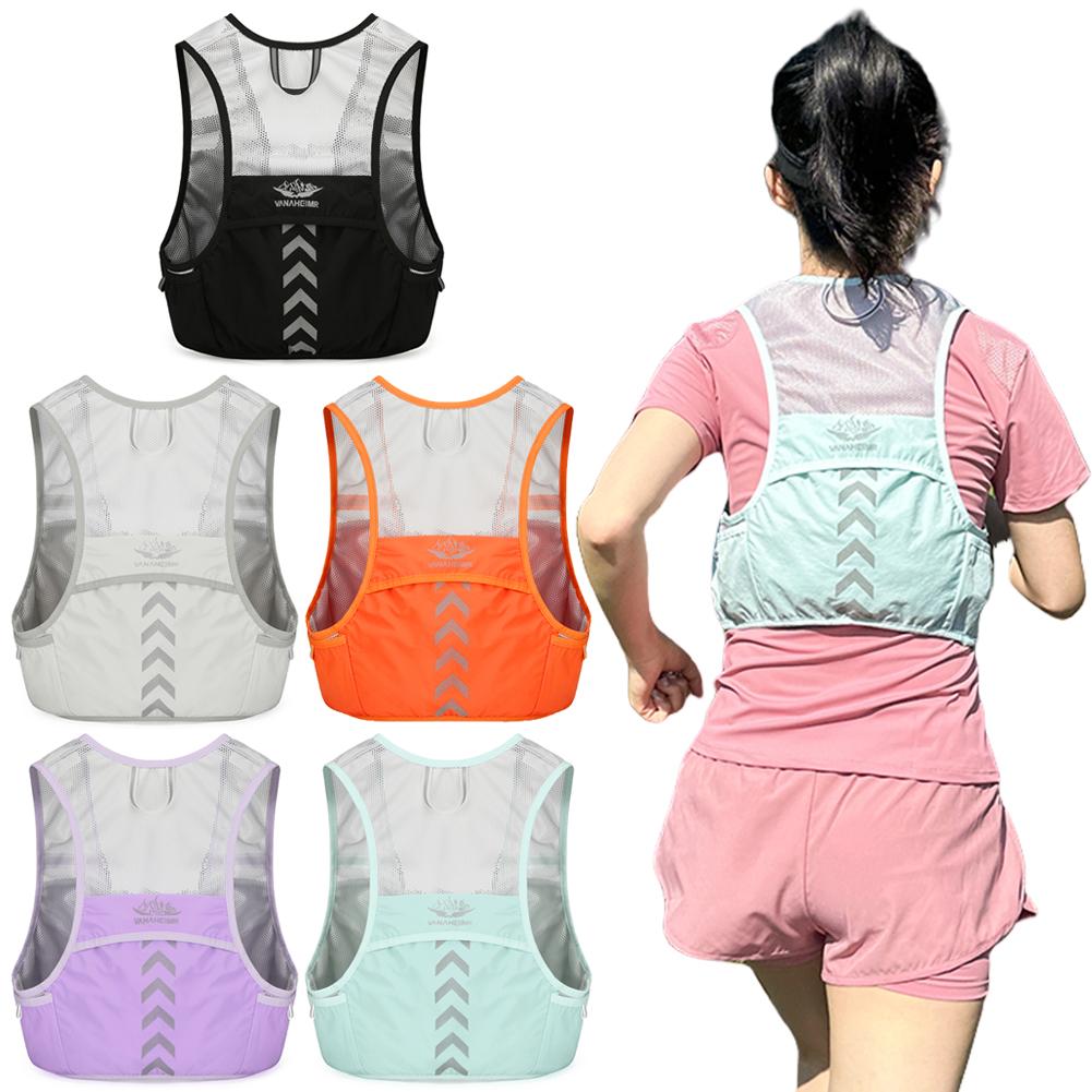 5L Outdoor Trail Running Vest Ultralight Women Men Running Hydration Vest with Phone Pocket Cycling Backpack for Marathon Hiking