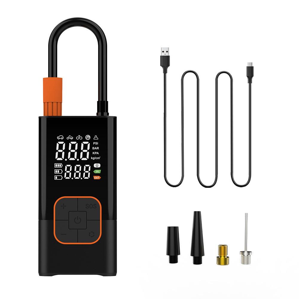 Dual-Screen Portable Wireless Car Tire Inflator