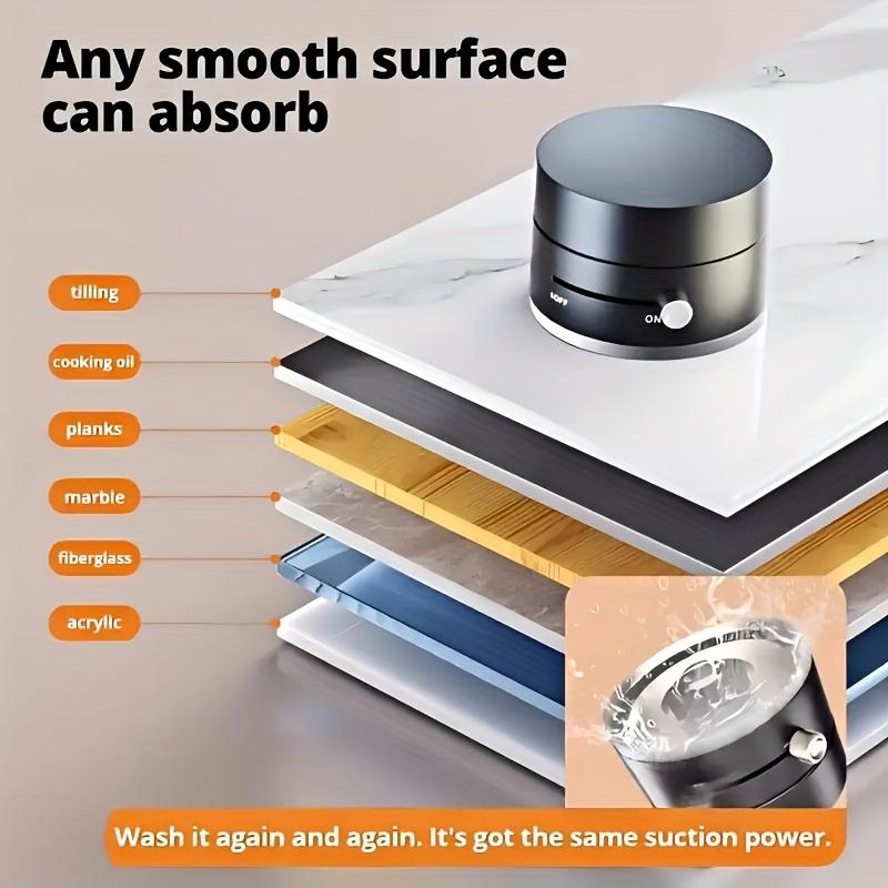 Soporte para teléfono móvil con ventosa magnética de doble cara, multifuncional, retráctil y plegable.