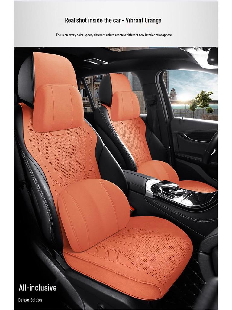 Universal Leopard 8 Breathable Seat Covers for 2025 Fangchengbao 5-Seater – All-Season Titanium 3 Cushions