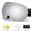 Men Women Anti-Fog UV400 SKI Goggles Snowboard Outdoor SportS Teen Snowmobile Glasses Winter Cycling Eye Windproof Christmas