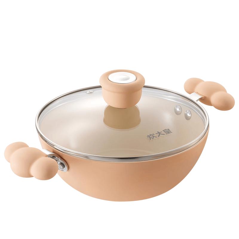 COOKER KING Wrought Iron Easy Clean Wok