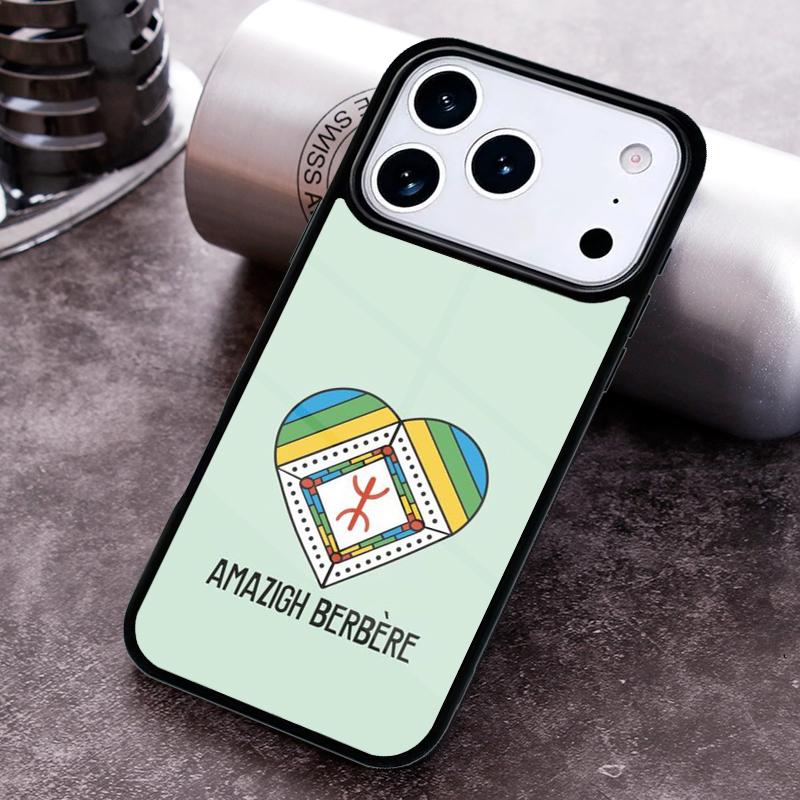 Amazigh Berber Flag Phone Case For iPhone 17 16 15 14 13 12 11 Pro Max Plus 17Air Soft Silicone Cover