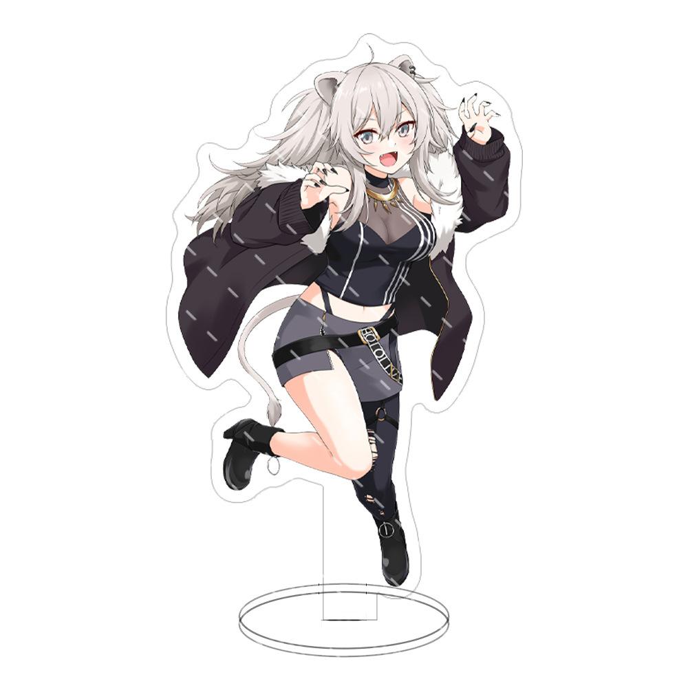15cm Hololi Virtual Hostess New Cartoon Characters Acrylic Cosplay Stand Model Creative Office Decorations Cute Permanent Recording Fans