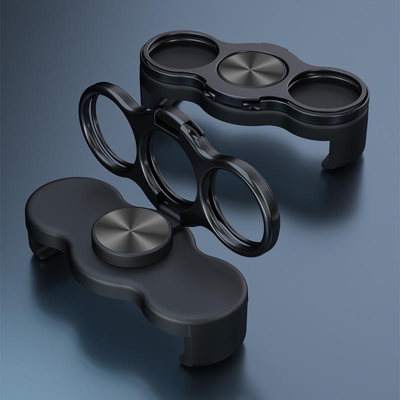 Rotating Three-Finger Back Clip Phone Holder & Stand