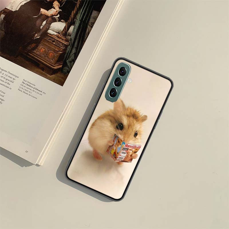 Süße Niedliche Haustier Hamster Handyhülle Für Samsung A55 A35 A25 A15 A54 A34 A24 A14 A70 A71 A50 A51 A17 A05S Galaxy A40 A41A30 A31 A2